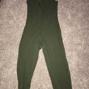 Jumpsuit in olive color. Firm price.